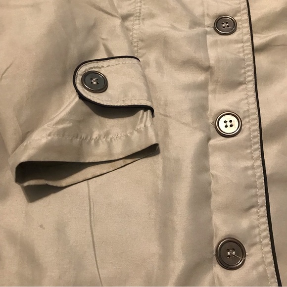 La Redoute Light Weight Cotton Trench Coat Size UK 14/16 - Picture 9 of 11